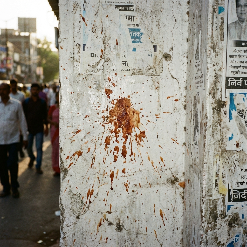 Gutkha stains